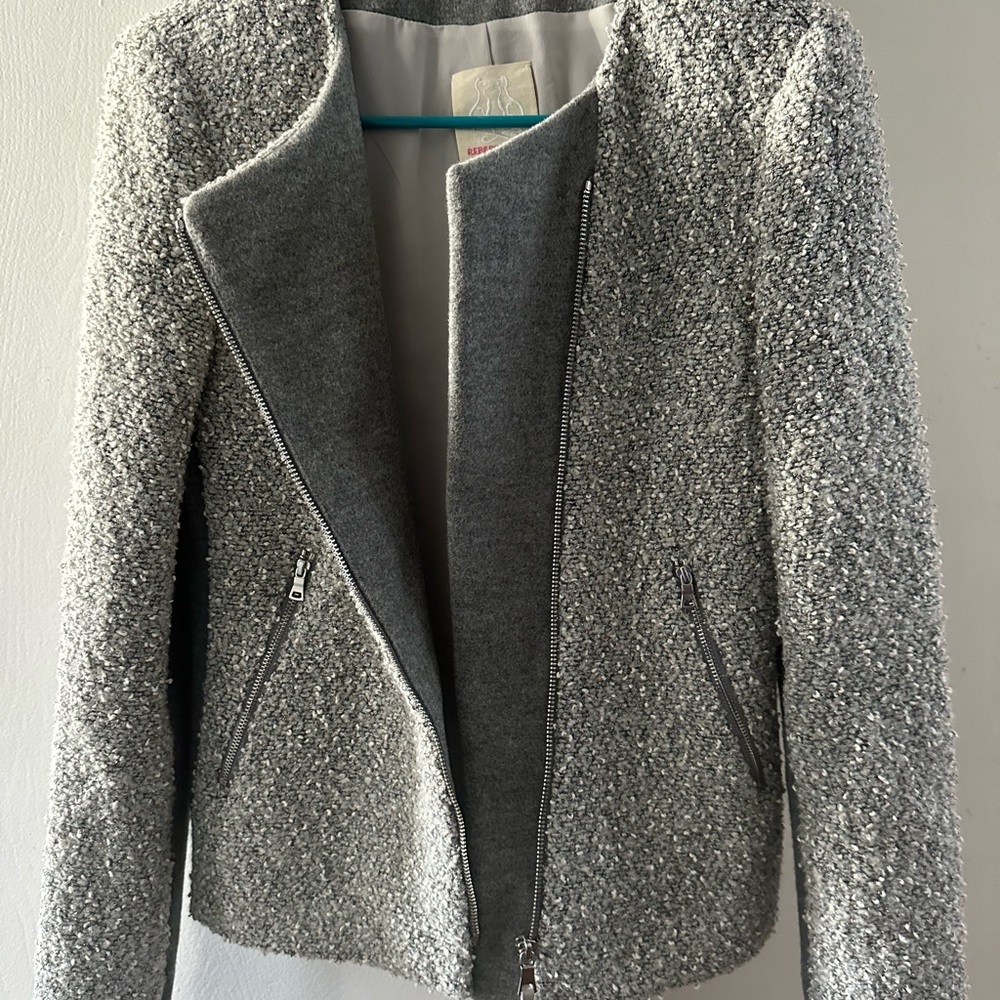 Rebecca Taylor gray jacket - Picture 4 of 6